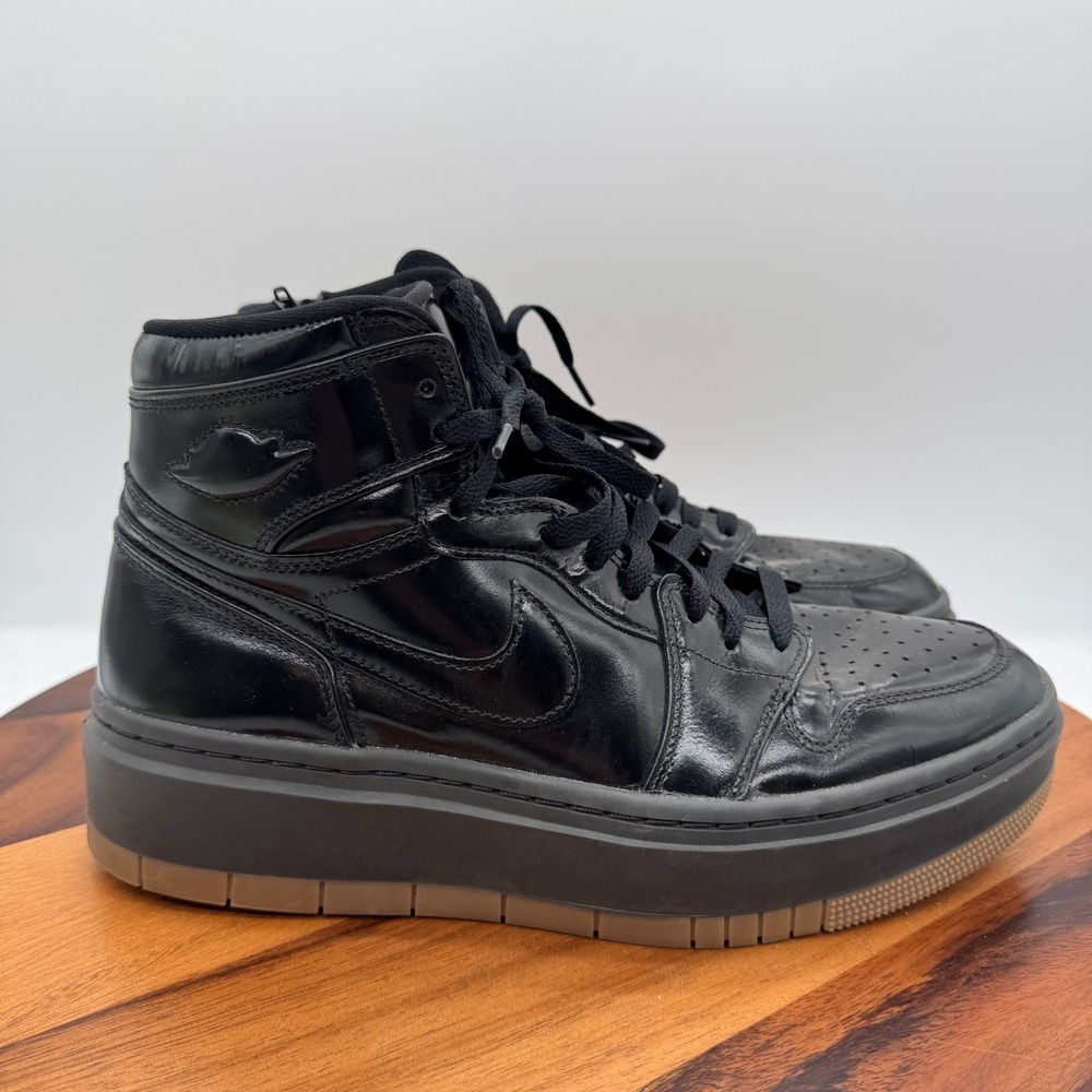 Nike Air Jordan 1 Elevate High Womens 11.5 Black Gum Athletic Shoes Sneakers